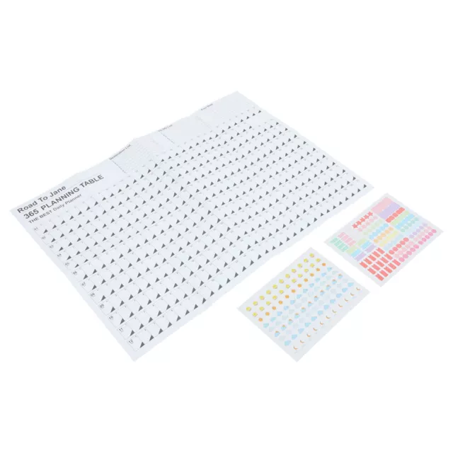2023 Magnetic Wall Calendar Memo Pad Daily Planner Large Desk Notepad-GV