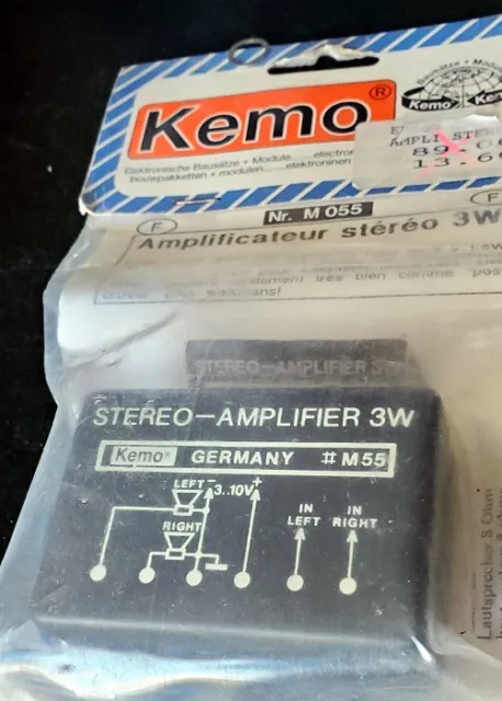 Module électronique Amplificateur stéréo Kemo M055