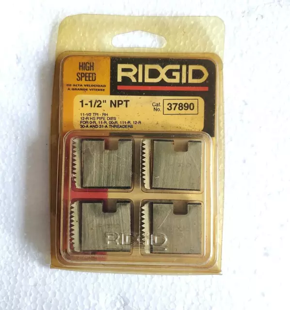 RIDGID 37890 3.8cm Npt Haute Vitesse Moules Ensemble 2