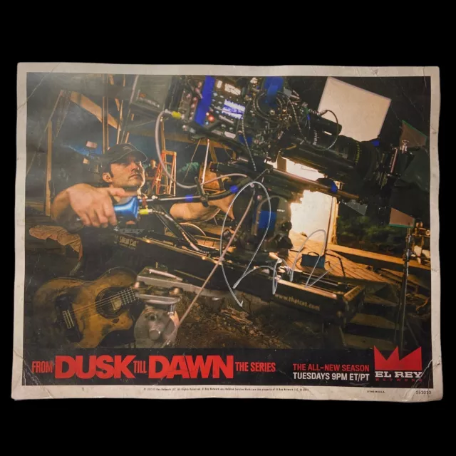 From Dusk Till Dawn The Series AD Signed by Director Robert Rodriguez Lithograph