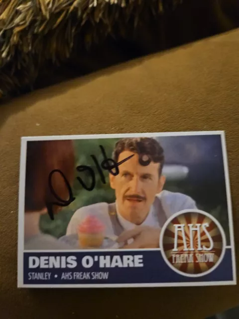 Denis O'Hare American Horror Story Coven 8x10 Signed Photo JSA COA  Certified Autograph