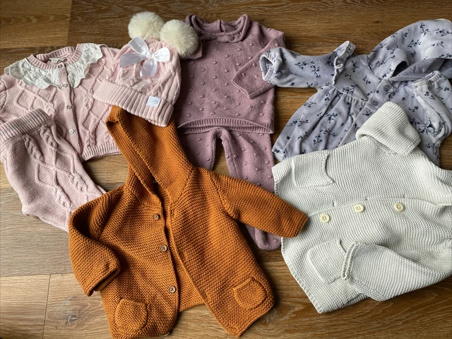 bambina 3-6 mesi pacchetto invernale River Island Next and Gap Abiti