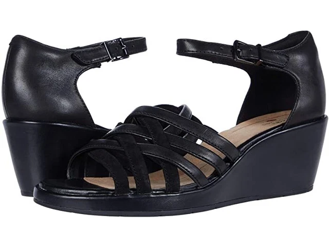 Clarks un plaza way wedge sandal shop