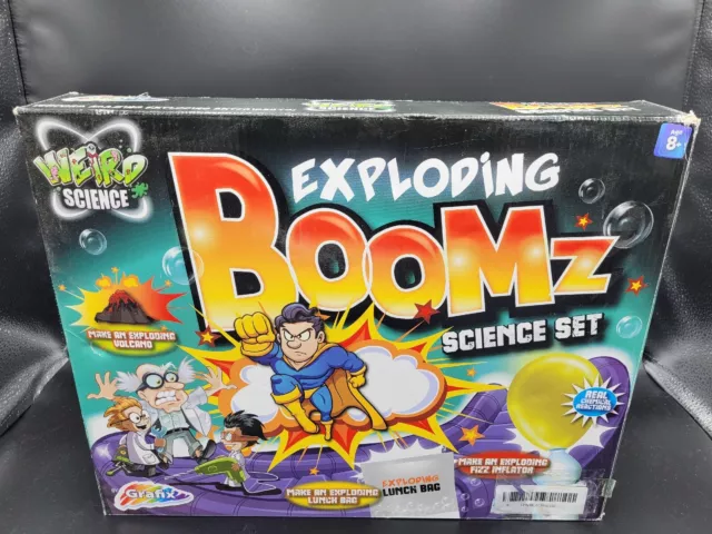 Exploding Boomz Set Weird Science Science Mad Scientist Experiment Chemistry Toy