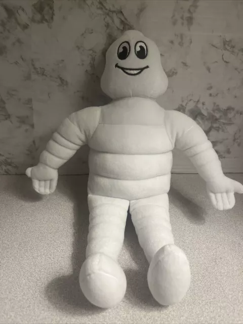 2019 Michelin Man 13" Plush White Soft Doll Exclusive Advertisement Stuffed Toy