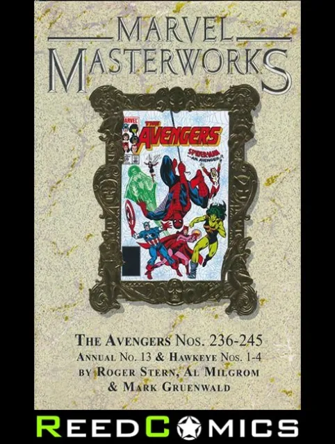 MARVEL MASTERWORKS AVENGERS VOLUME 23 DM VARIANT #342 EDITION HARDCOVER 392 pgs