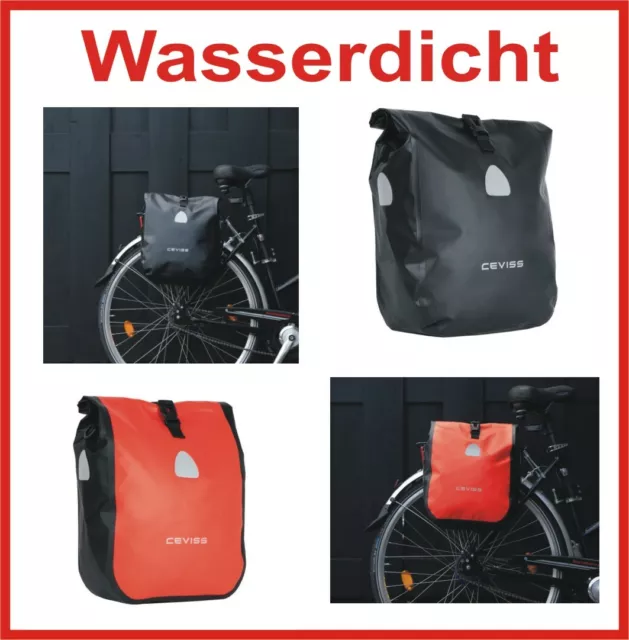 Gepäckträgertasche Einkaufstasche Gepäcktasche 19 L Shoppertasche Fahrradtasche