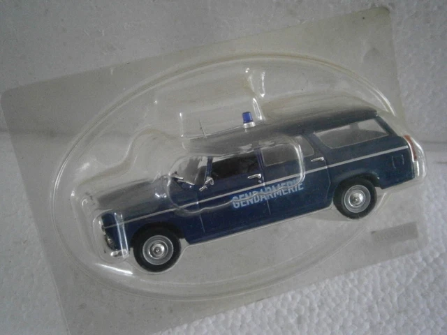 VOITURE MINIATURE PEUGEOT 404 BREAK GENDARMERIE NOREV 1/43 - 1:43eme