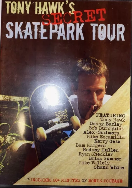 Tony Hawks Secret Skatepark Tour DVD Skateboarding