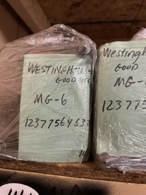 Westinghouse 1163801 MG-6 125VDC Multi-Contact Auxiliary Relay