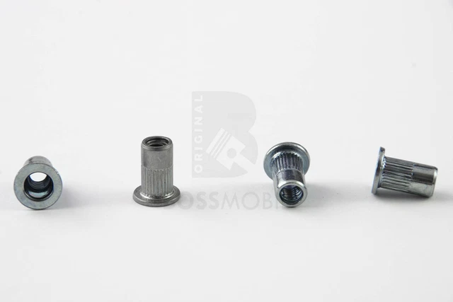 50X ORIGINAL BOSSMOBIL Rivetto Cieco Dado Per Rivetto Maniglie ...