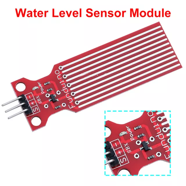 DC3-5V Water Level Sensor Module Depth Of Liquid & Raindrop Rain Height Arduino