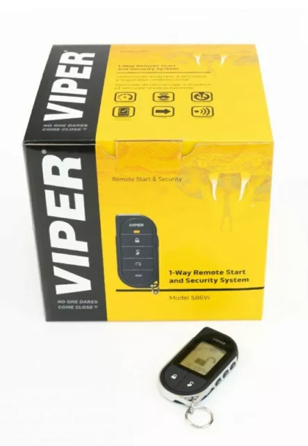 VIPER LCD PAGER Car alarm Remote Start 5304V Supplied fitted