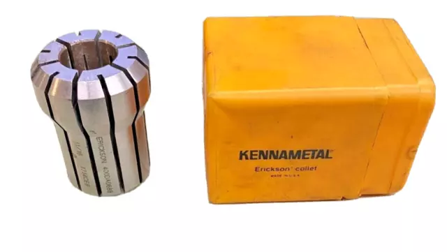 New Kennametal Erickson DA400 Double Angle Collet 11/16" (.6875") 400DA0688