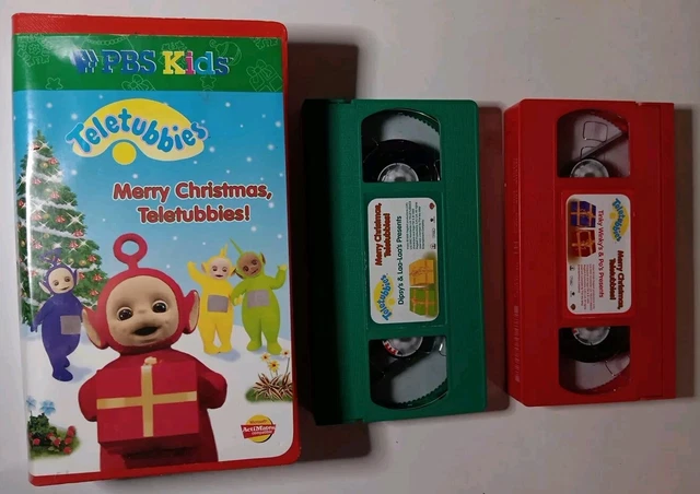 TELETUBBIES - MERRY Christmas, Teletubbies VHS (1999, 2-Tape Set ...