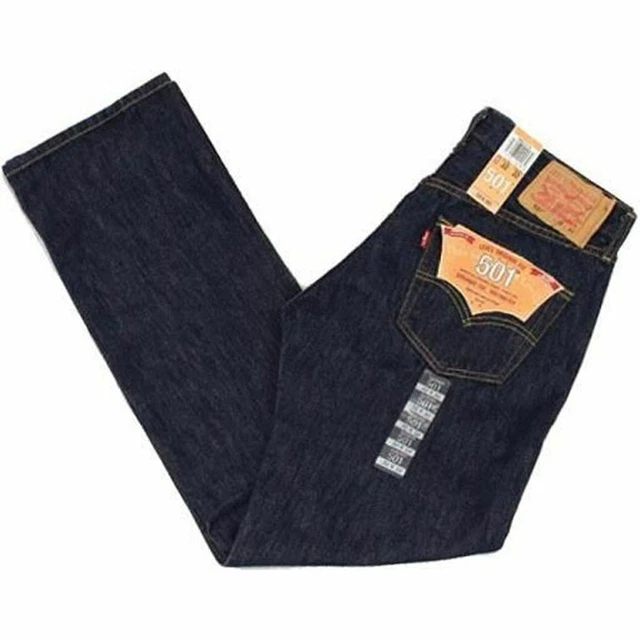 LEVIS JEAN LEVI'S Jeans Homme 501 Le classique - Coupe droite - Bleu foncé  EUR 61,90 - PicClick FR