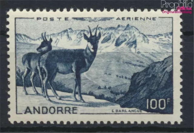 Briefmarken Andorra - Französische Post 1944 Mi 141 postfrisch Natur (9975432