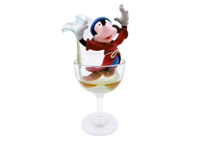 ANCIEN VERRE MOUTARDE TOM ET JERRY 10 LES FARCEURS vintage MAILLE 1989