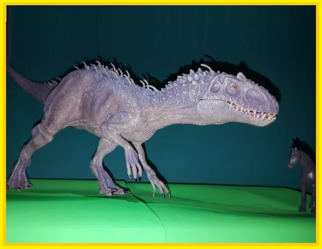 Jurassic World 2015 Saskate High-Detail 14" Indominus Rex enorme dinosauro GM T-Rex