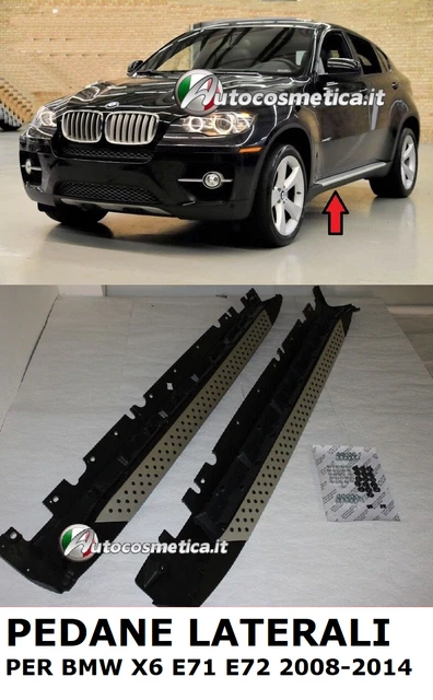 PEDANE LATERALI BMW X3 E83 2004 - 2010 SOTTOPORTA IN ALLUMINIO / ABS - Foto 9