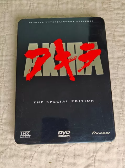 AKIRA THE SPECIAL EDITION STEELBOOK 2-Disc DVD Collector's Case Anime