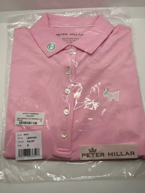 Scotty Cameron Women's Circle T Tour Bulldog Golf Polo Shirt. Size Medium