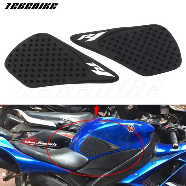 Tank Protector Pad Antislip Side Fuel Sticker For Yamaha YZFR1 YZF R1 2007-2008