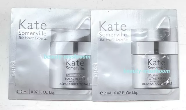 New Kate Somerville Kateceuticals Total Repair Cream 2x 2ml Moisturiser Skincare