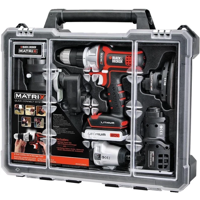Black and sales decker matrix drill