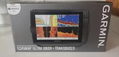 Garmin Echomap Ultra 106sv Fishfinder Chartplotter GT54 Transducer  Navionioncs+ 2