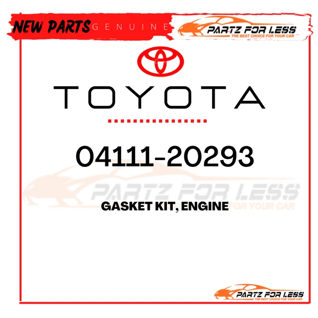 04111-20293 TOYOTA Camry MCV36 1MZFE 3.0L Engine Head Gasket Kit Set OEM