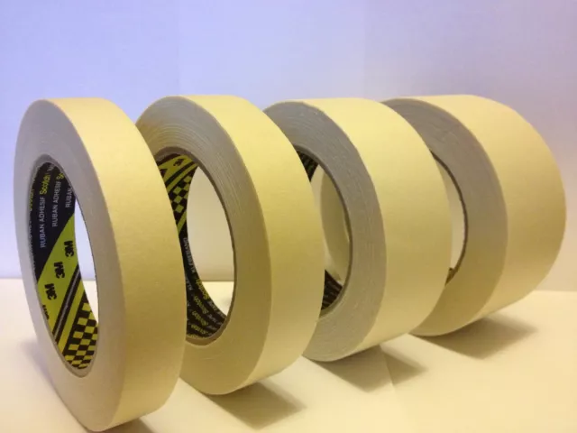 3M Scotch Automotive Masking Tape - 24mm x 50m Car Detailing TOP QUALITY