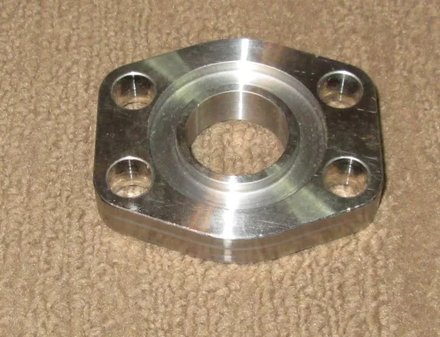 1" Hydraulic 4-Bolt Flange Pipe Socket Weld O-ring Fitting