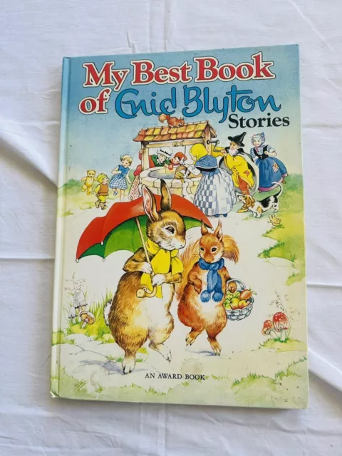 My Best Book Of Enid Blyton Stories Illustrated Big Hardcover Retro 1988