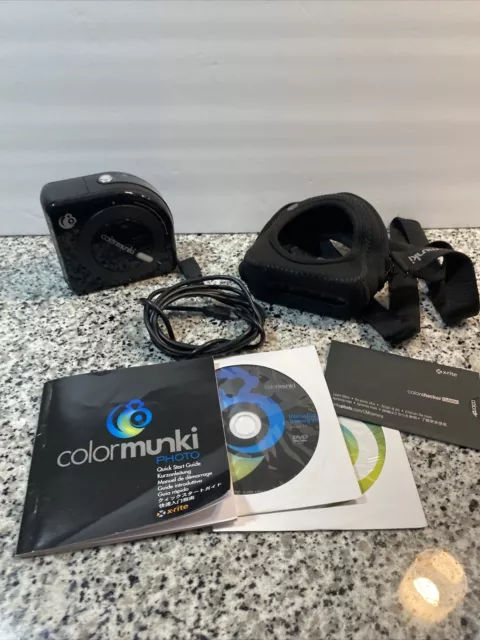 X-Rite ColorMunki Photo CMUNPH Monitor Camera & Printing Calibration System
