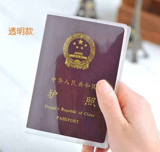 Business Card Credit Bank Card Holders Waterproof ID Card Holders Passport Cover