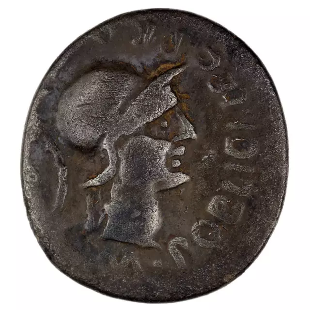 Roman Imperatorial Denarius Gnaeus Pompey