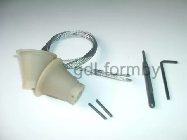 Conos y cables para puerta de garaje KING HERRAMIENTAS repuestos piezas CABLES DE ELEVACIÓN y bobinas