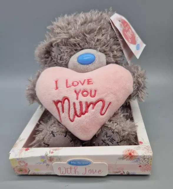 Me to You Tatty Teddy Bear I Love You Mum Plush Mother's Day Gift in box