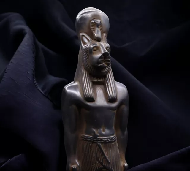 RARE ANCIENT EGYPTIAN ANTIQUES Sekhmet Statue Goddess Of War with Face ...