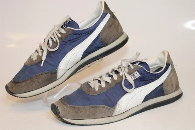 Puma Suede 80s PUMA VINTAGE 80'S RARE Mens Cyclone II Sneakers Low