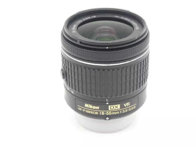 (B Grade) Nikon DX AF-P Nikkor 18-55mm f/3.5-5.6 G VR Zoom Kit F-Mount Lens #2