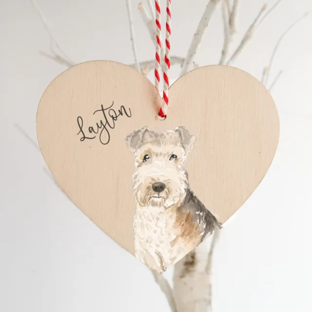 Lakeland Terrier Dog Gift - Christmas Ornament - Dog Owner Gift - Christmas Dog