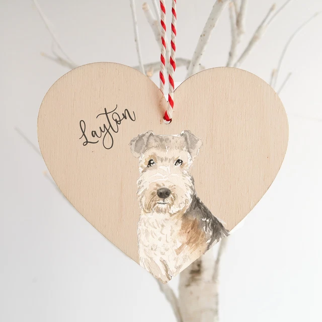 Lakeland Terrier Dog Gift - Christmas Ornament - Dog Owner Gift - Christmas Dog