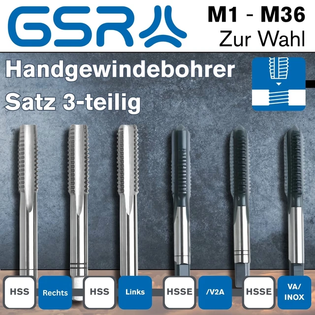 G1/4-19 BSP HSS Gewindebohrer - Rechtsgewinde Für Metall & Kunststoff