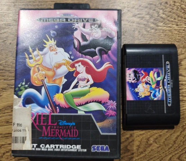 Jeu Sega Gamegear : Ariel La Petite Sirène - Version Loose En Très Bon état