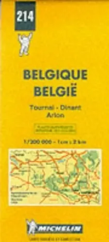 Belgium: Tournai-Dinant-Arlon: No.2... by Michelin Travel Publ Sheet map, folded