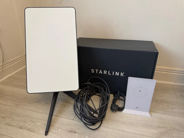SPACEX STARLINK INTERNET Satellite Dish / Router Kit GEN 2 UTA-212 UTR ...
