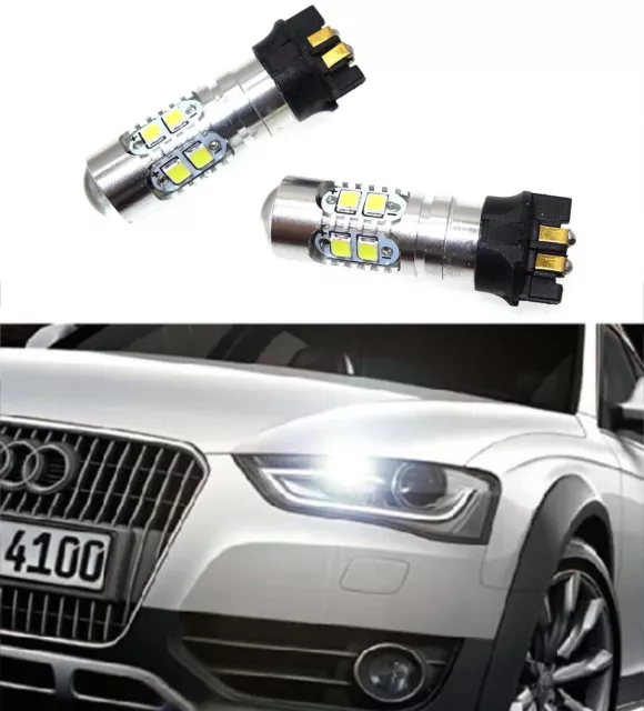 2x PW24W LED Tagfahrlicht Lampe für BMW F30 F31 TFL VW GOLF 7 Tagfahrleuchte 3