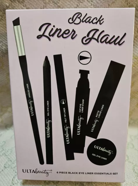 Ulta Beauty Black Liner Haul 6 pc. Set NIB Black Eye Liner Essential MUST-HAVE